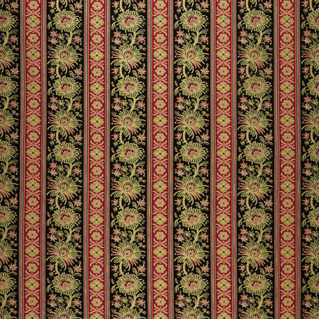 Christmas At Home Fabric Collection - Kenna Stripe Black
