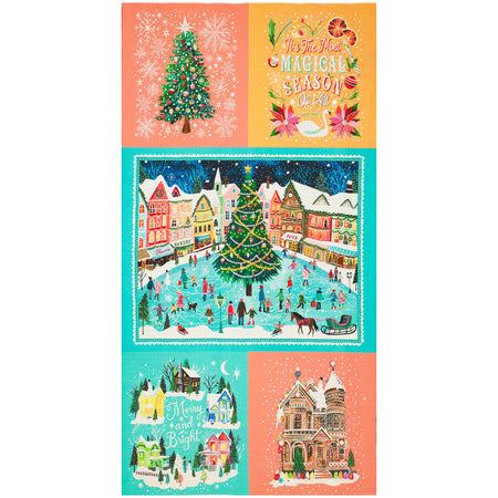 Magical Season Fabric Collection - Magical Season Panel Multi