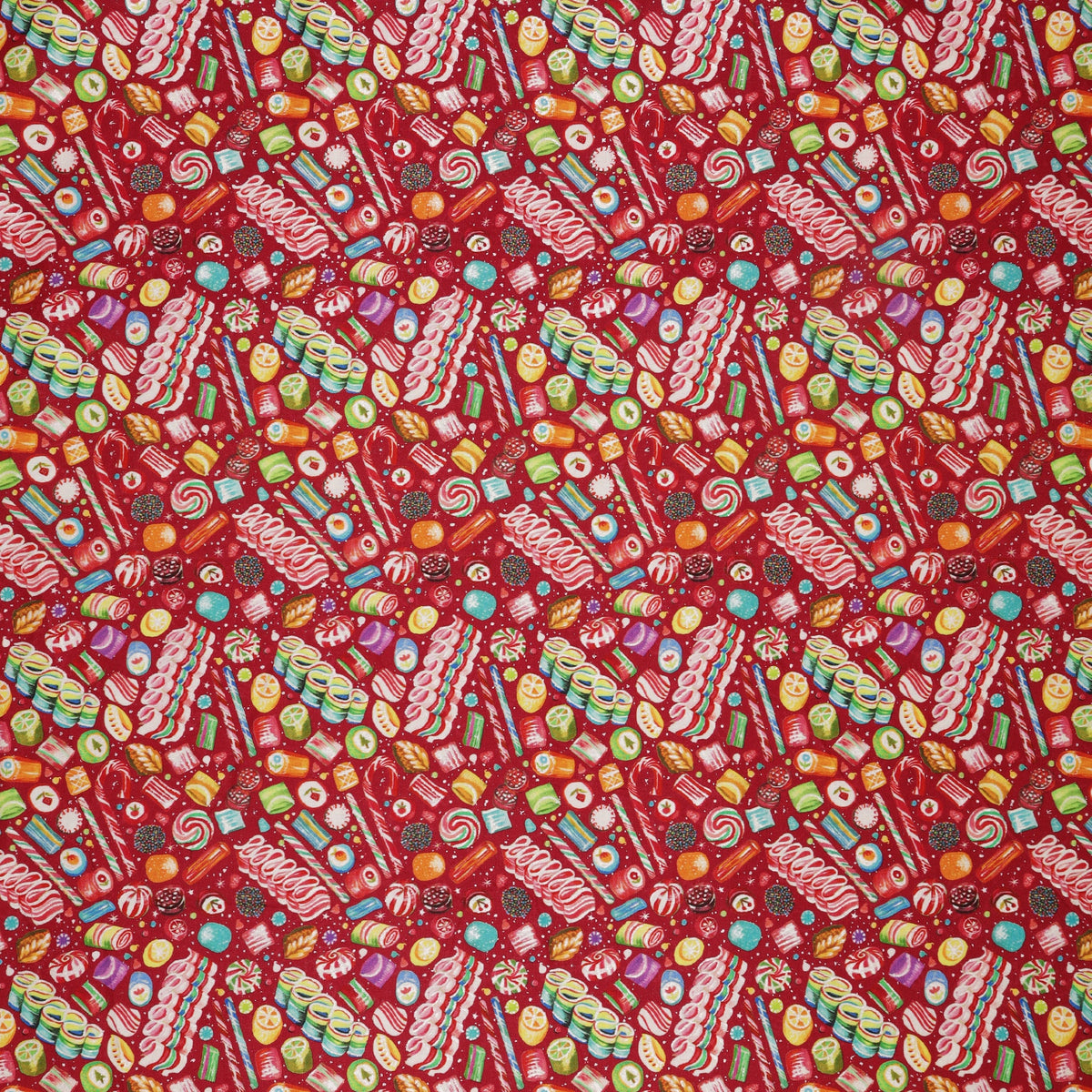 Magical Season Fabric Collection - Magical Sweets Red/Multi