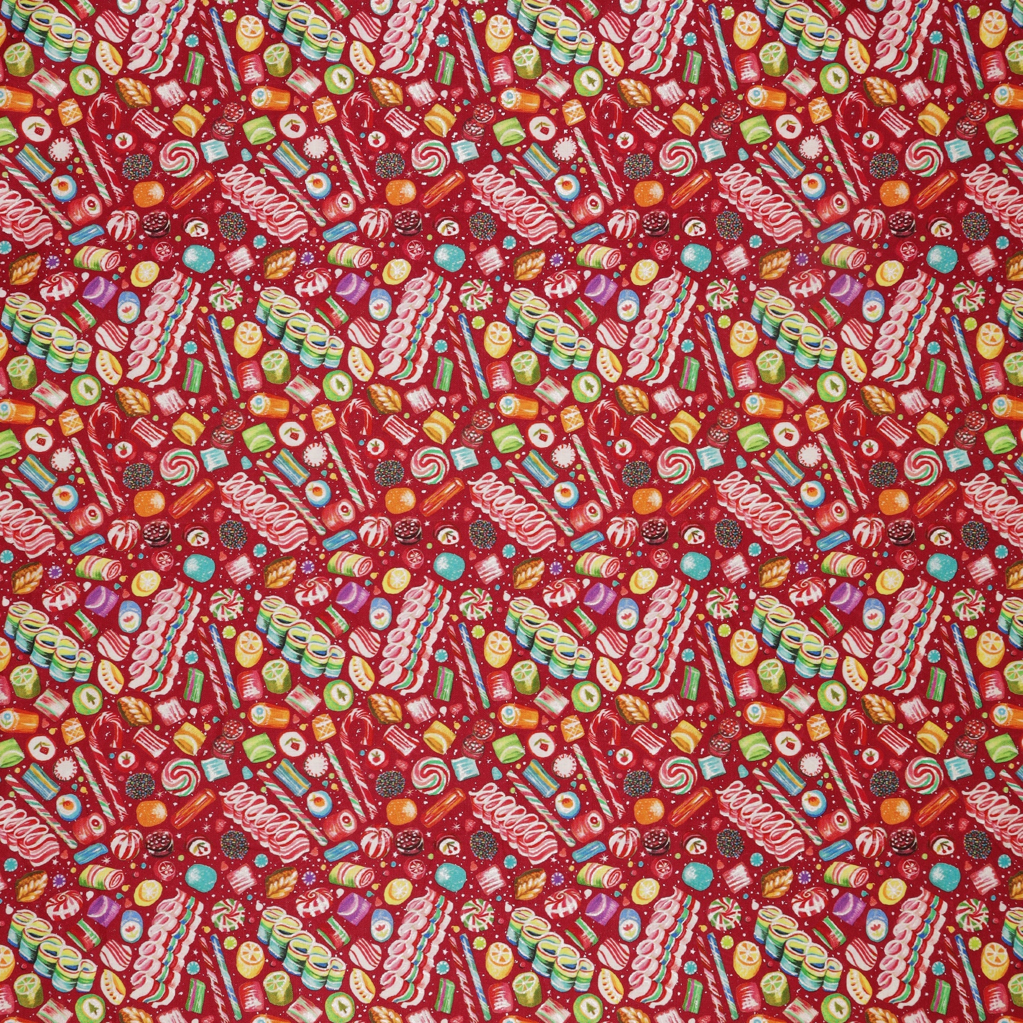Magical Season Fabric Collection - Magical Sweets Red/Multi