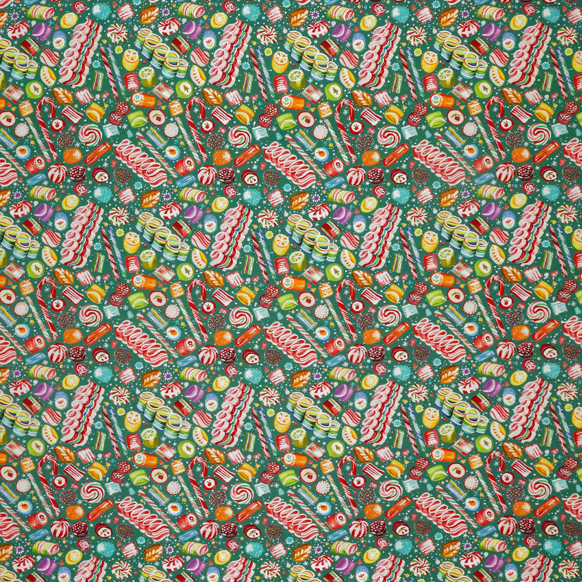 Magical Season Fabric Collection - Magical Sweets Teal/Multi
