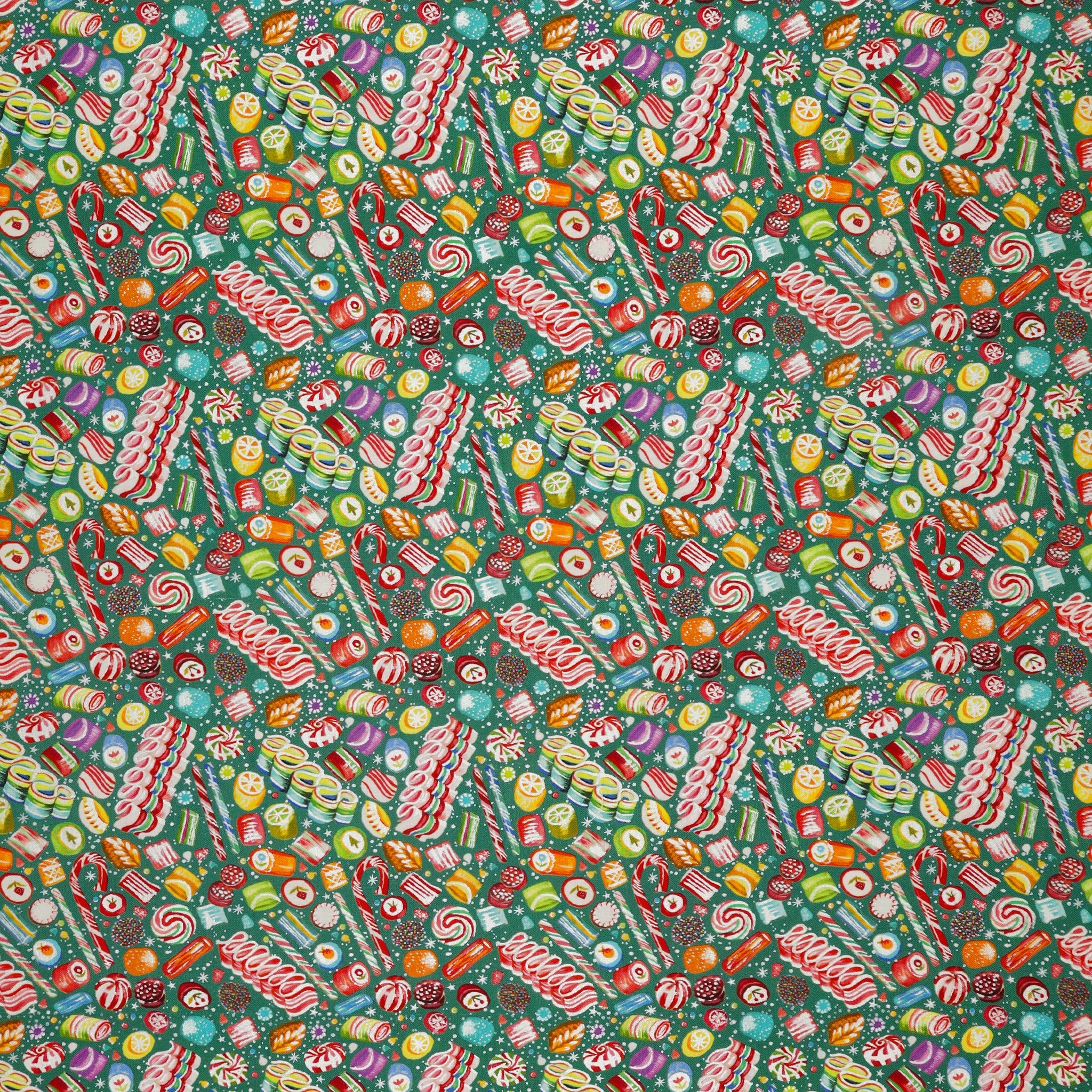 Magical Season Fabric Collection - Magical Sweets Teal/Multi