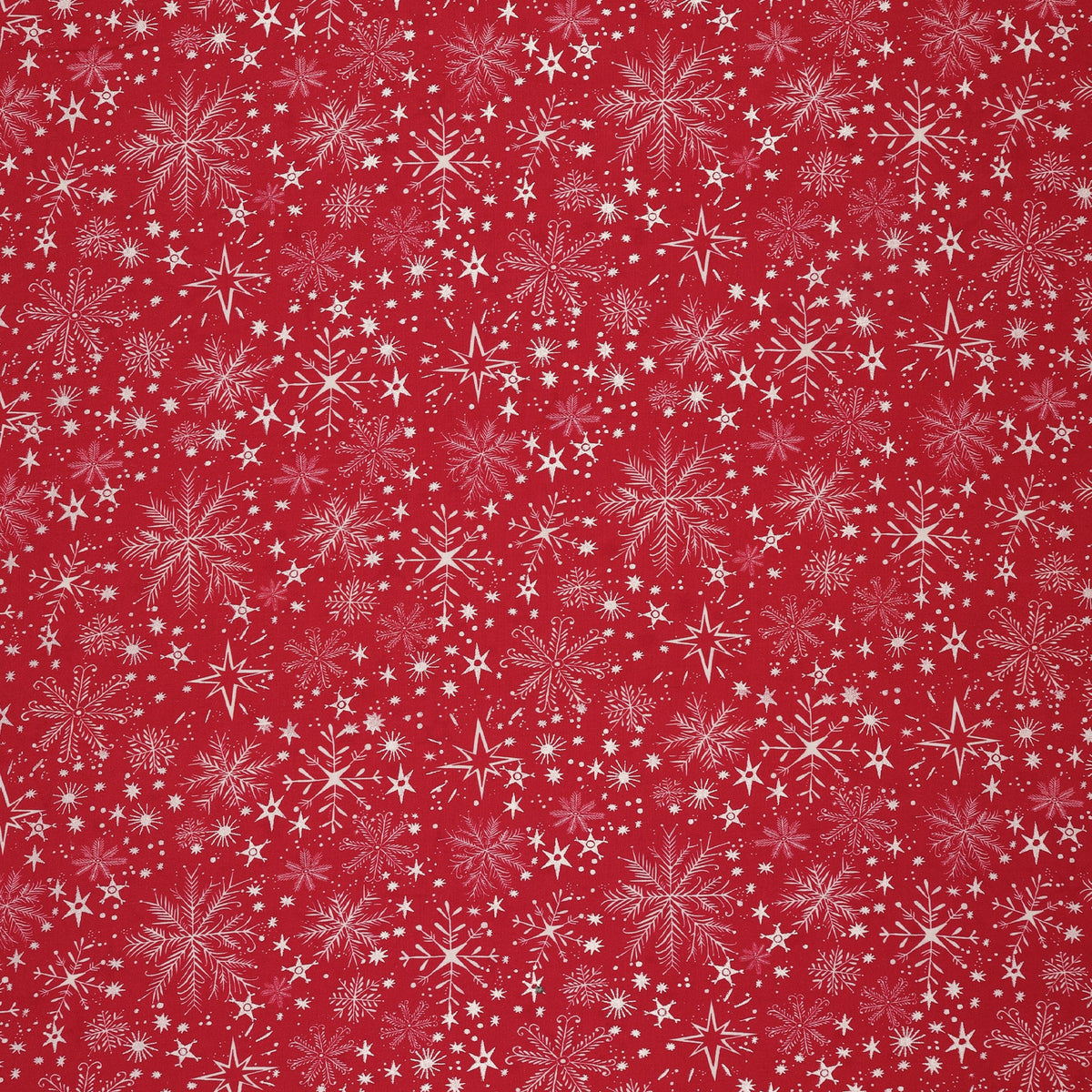 Magical Season Fabric Collection - Snow Frost Red