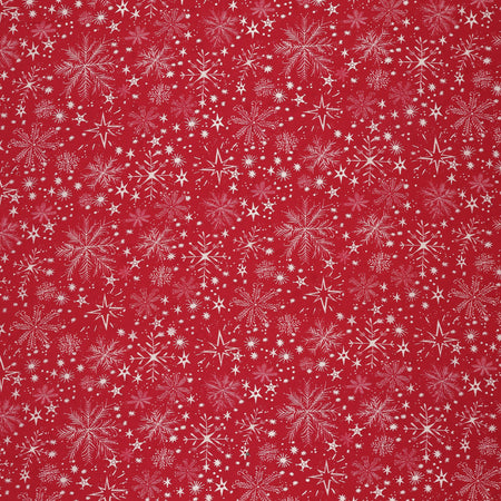 Magical Season Fabric Collection - Snow Frost Red