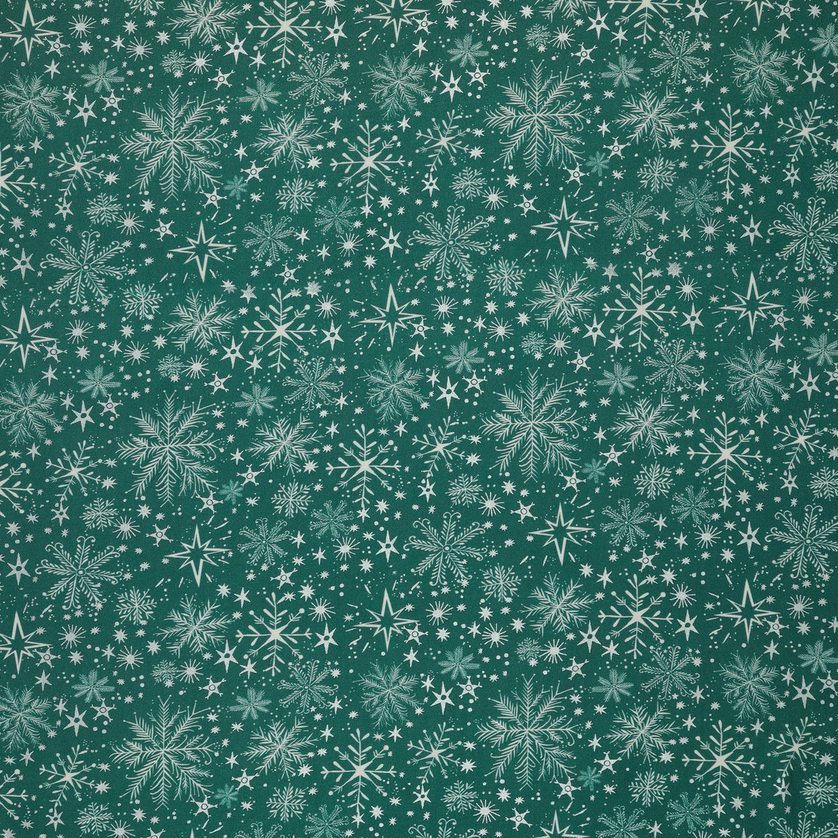 Magical Season Fabric Collection - Snow Frost Teal