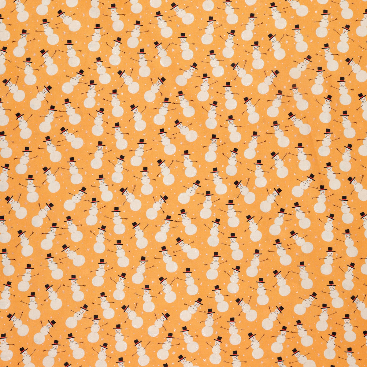 Magical Season Fabric Collection - Merry Snowman Gold