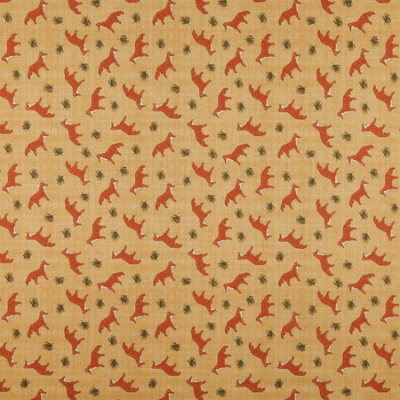 A Walk in the Forest Fabric Collection - Fox Field Tan