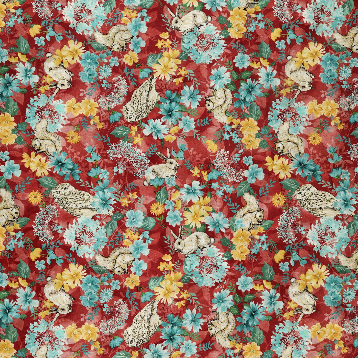 Montgomery-Mountain Charm Fabric Collection - Charming Forest Russet
