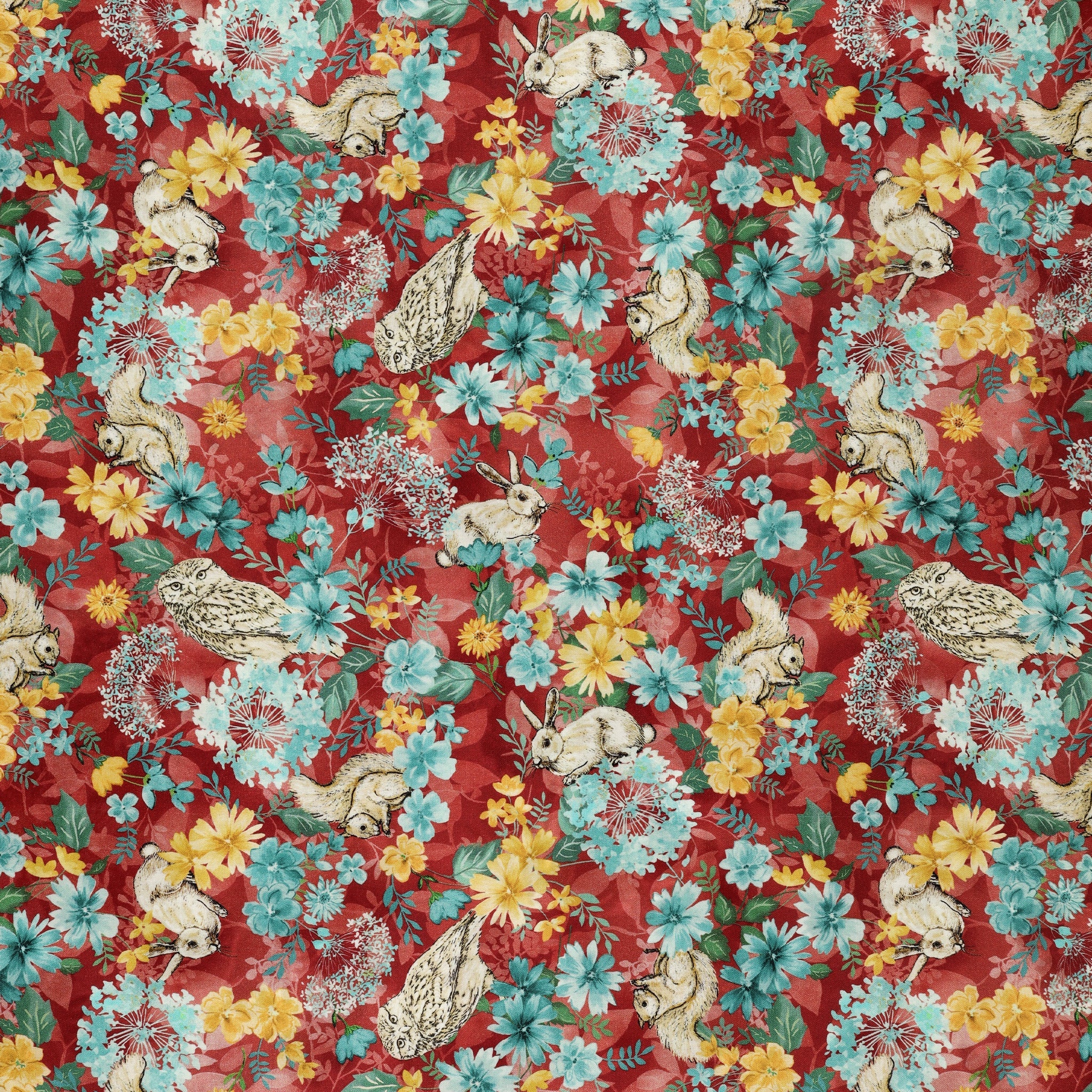 Montgomery-Mountain Charm Fabric Collection - Charming Forest Russet