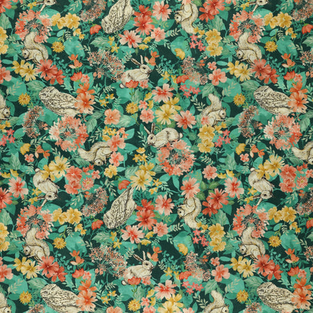 Montgomery-Mountain Charm Fabric Collection - Charming Forest Teal