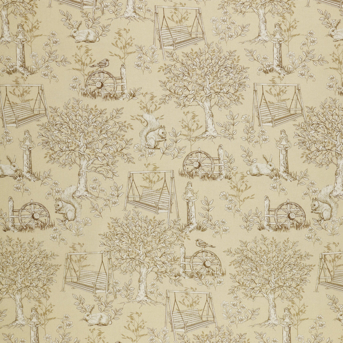 Montgomery-Mountain Charm Fabric Collection - Belle Toile Sand