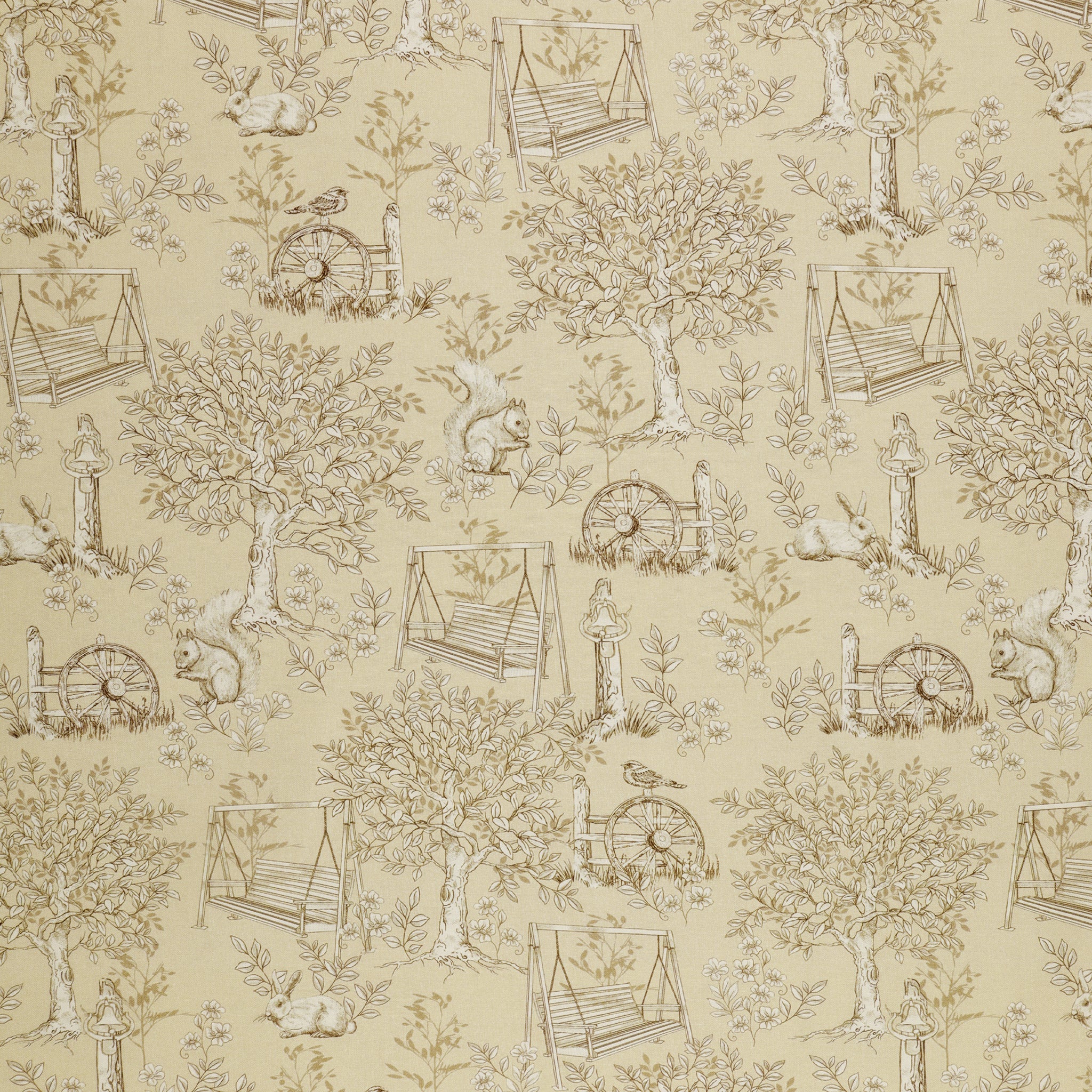 Montgomery-Mountain Charm Fabric Collection - Belle Toile Sand