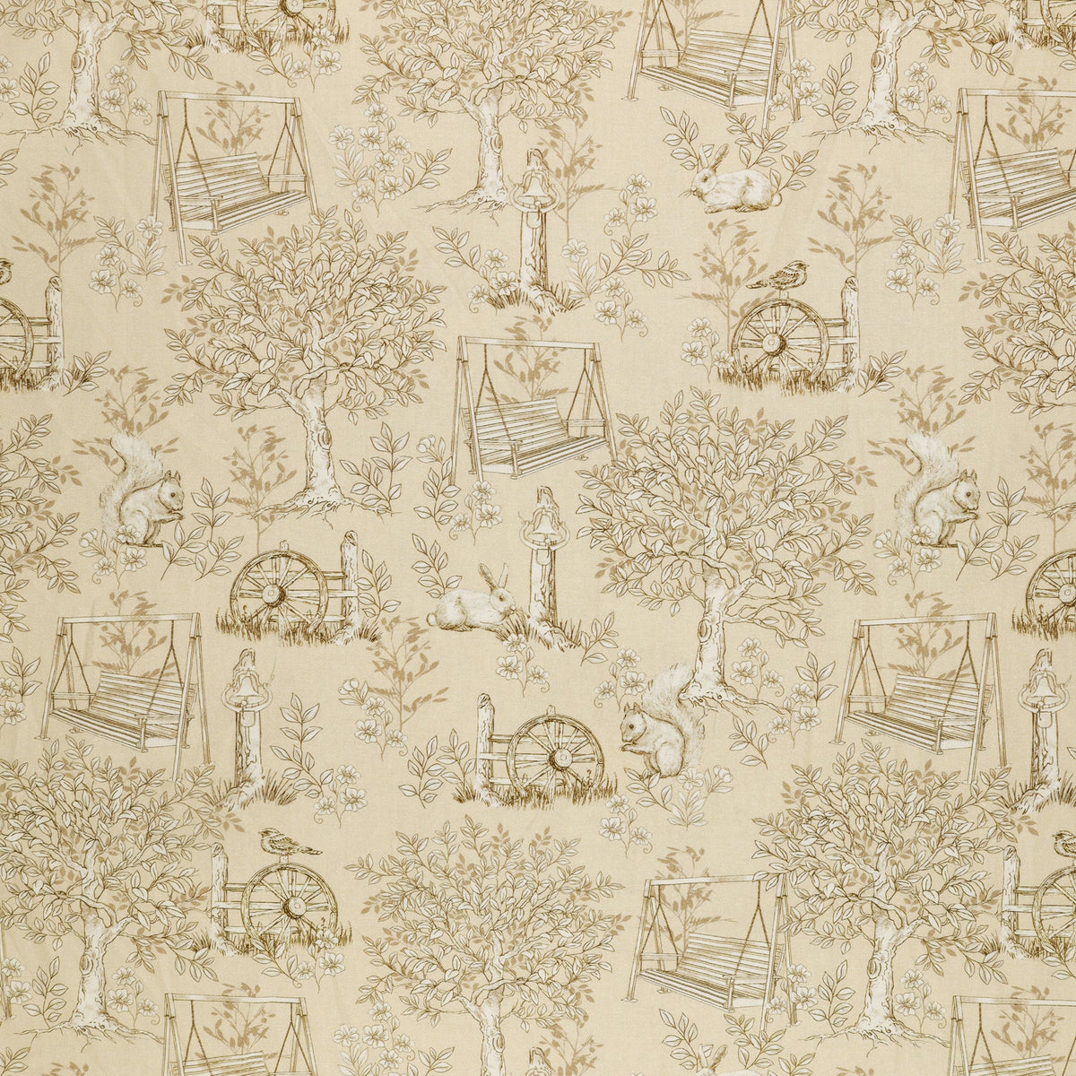 Montgomery-Mountain Charm 108" Wide Quilt Backing - Belle Toile Sand