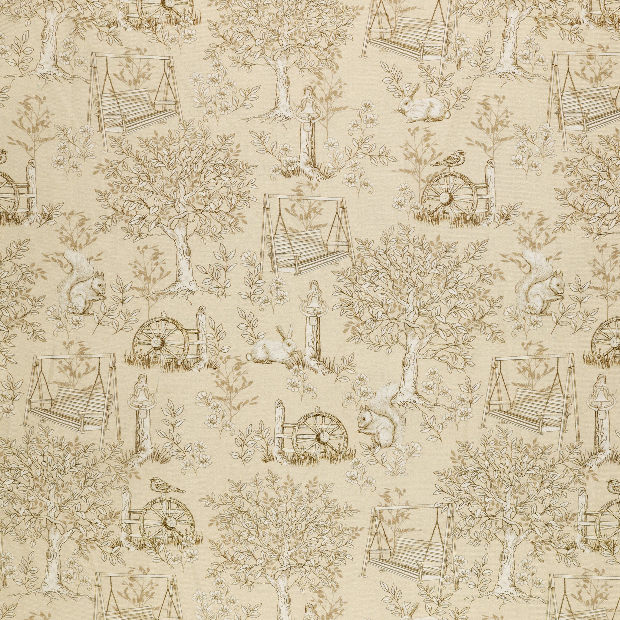 Montgomery-Mountain Charm 108" Wide Quilt Backing - Belle Toile Sand