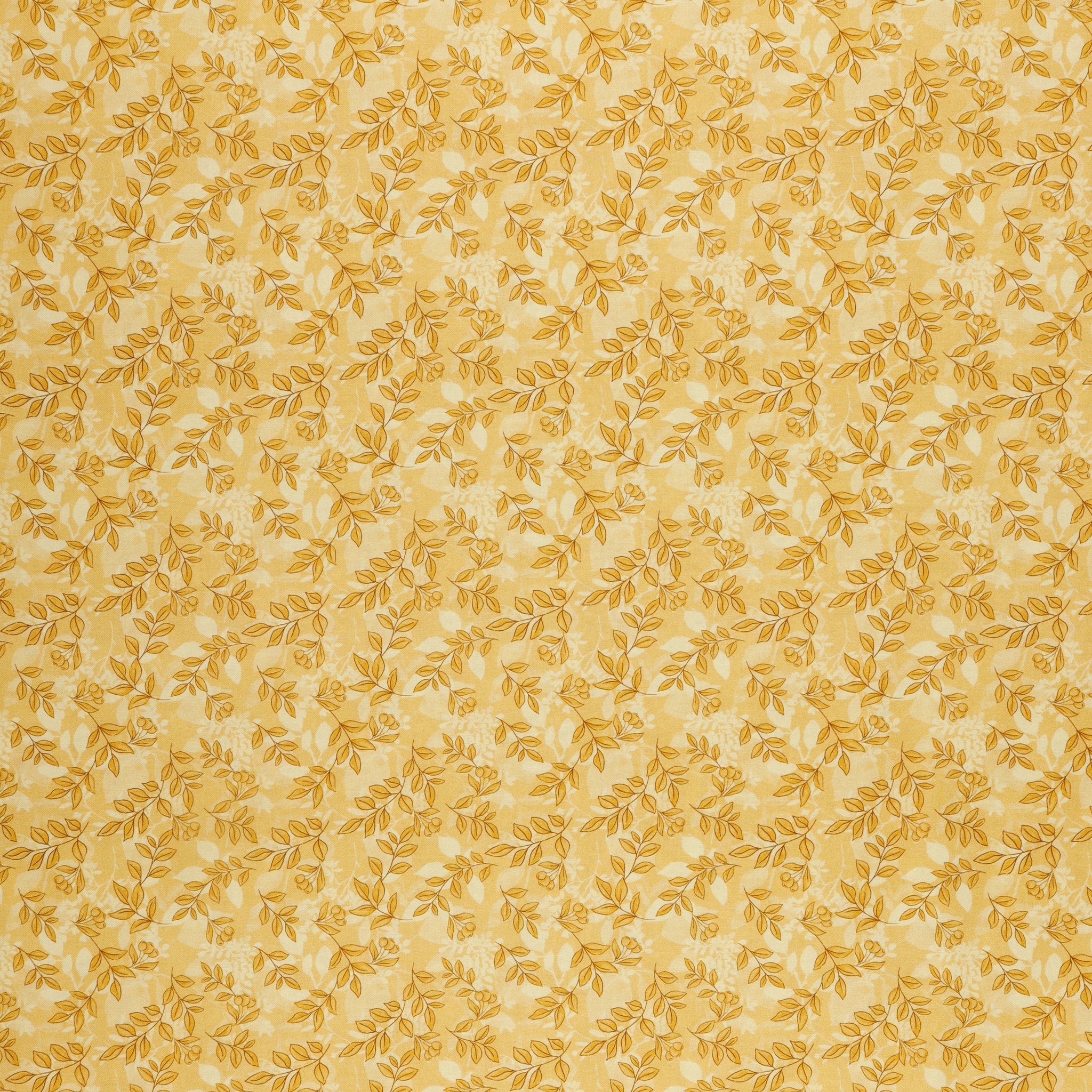 Montgomery-Mountain Charm Fabric Collection - Mountain Foliage Maize