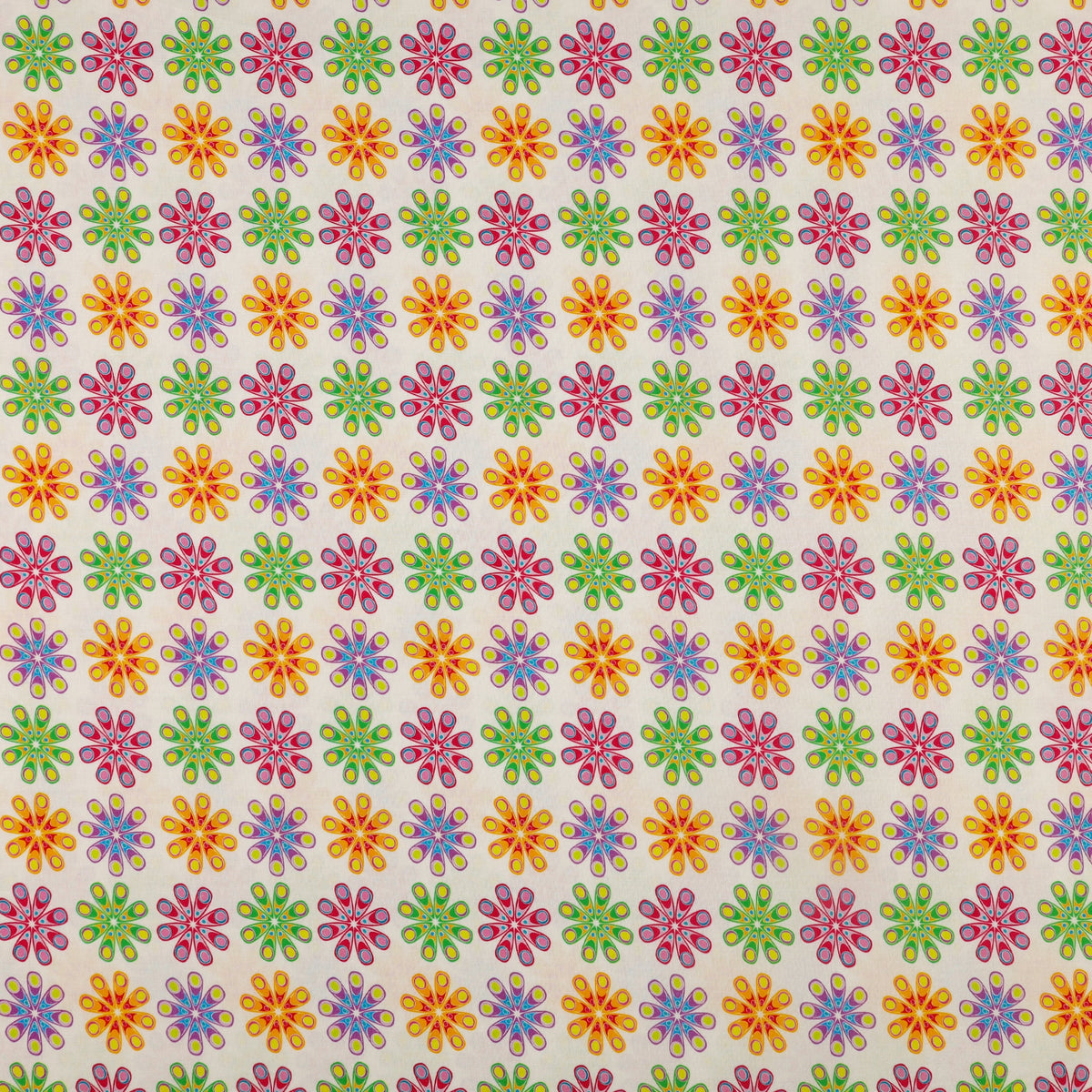 Kaleidoscope Fabric Collection - Kaleidoscope White/Multi