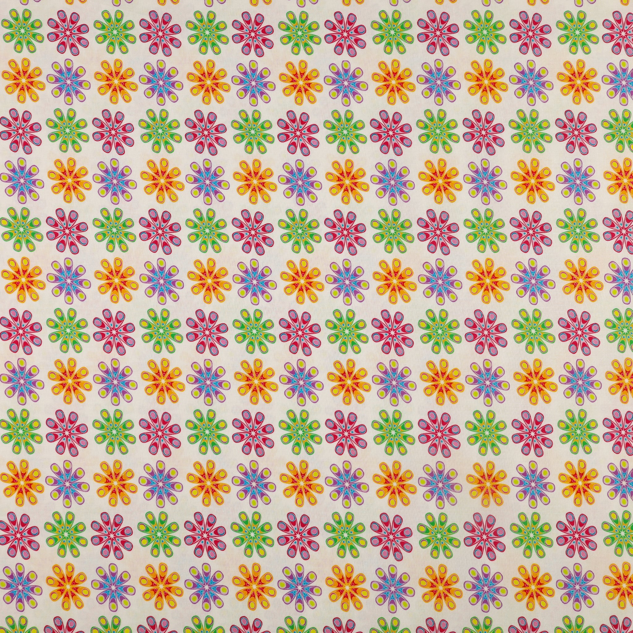 Kaleidoscope Fabric Collection - Kaleidoscope White/Multi