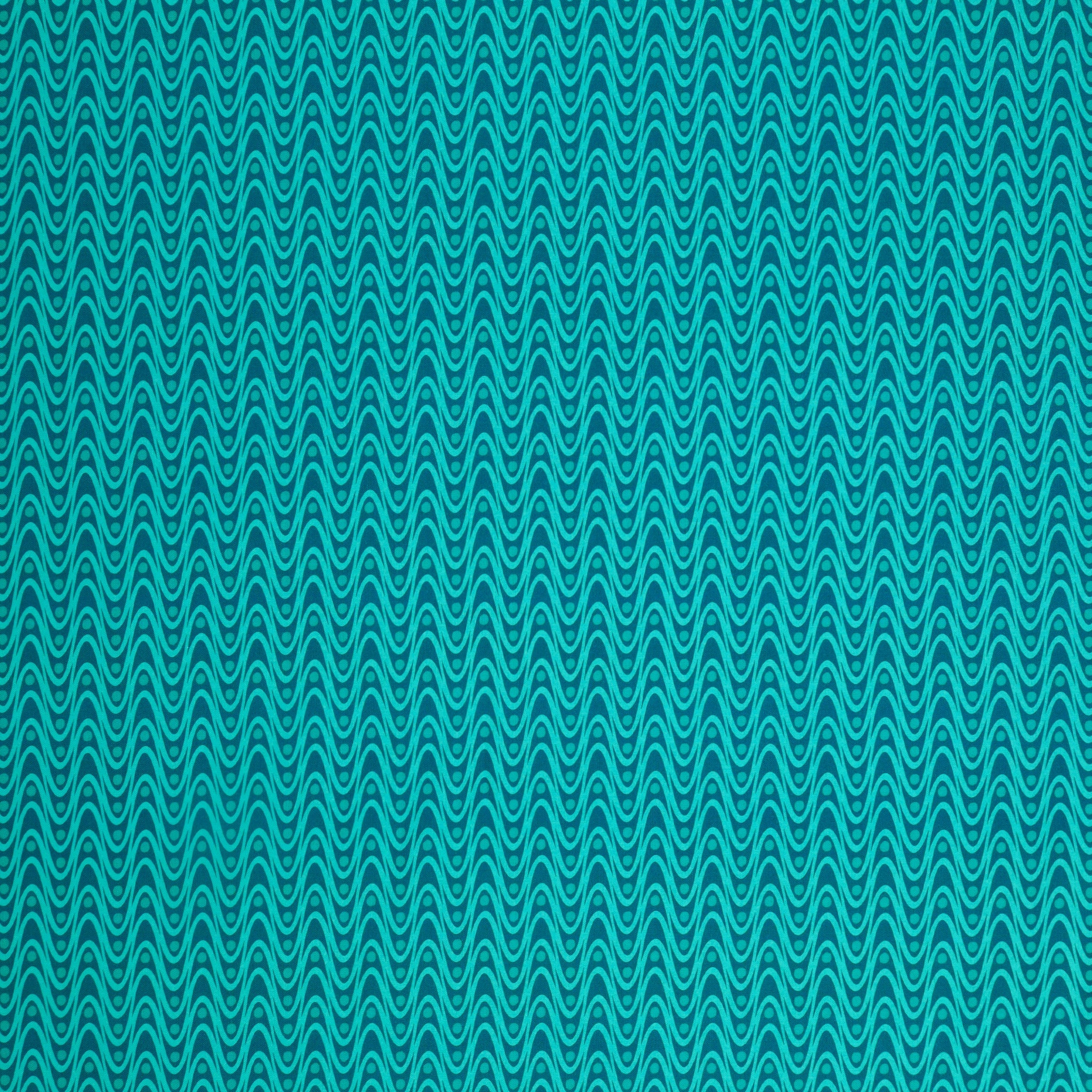 Kaleidoscope Fabric Collection - Ripple Turquoise