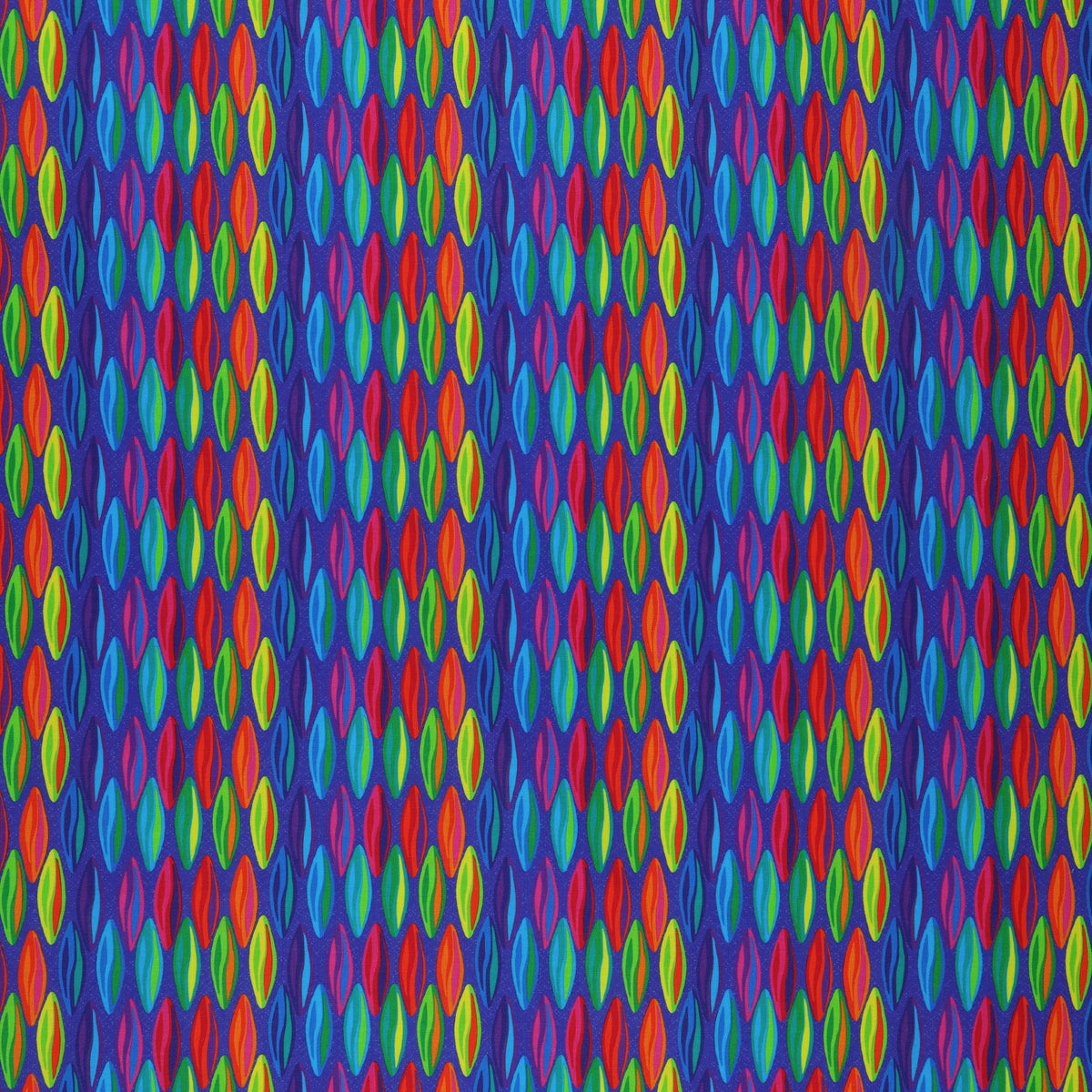 Kaleidoscope Fabric Collection - Metamorphosis Dark Blue/Multi