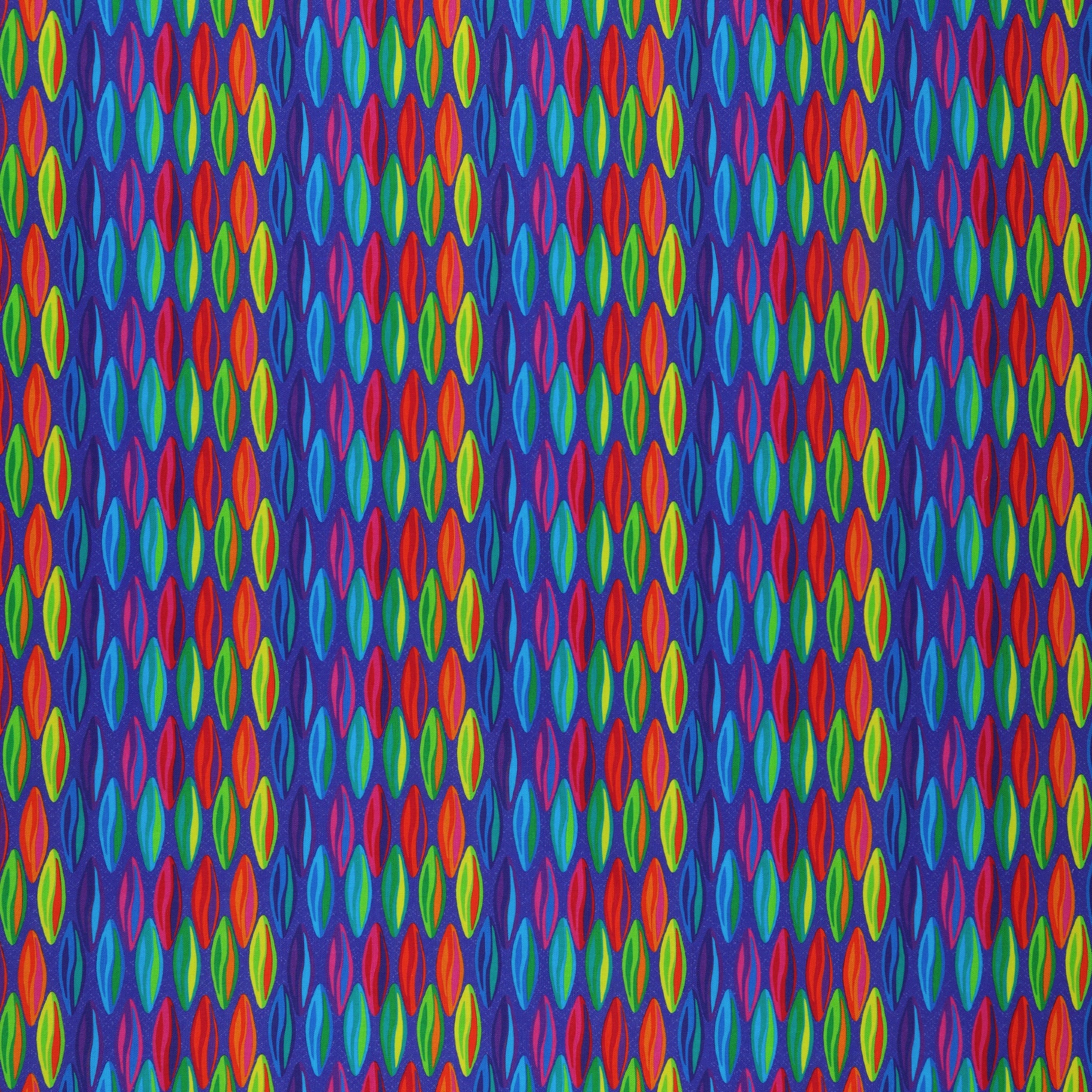 Kaleidoscope Fabric Collection - Metamorphosis Dark Blue/Multi