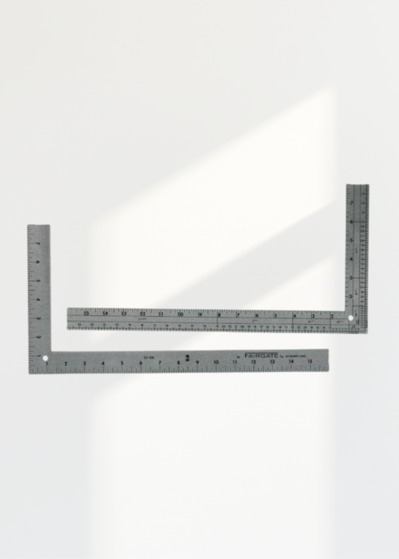 16 X 8 L-Sq Des Ruler - Universal FG50-108
