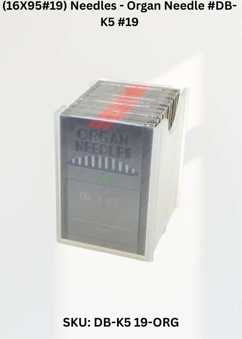 (16X95#19) Needles - Organ Needle #DB-K5 #19