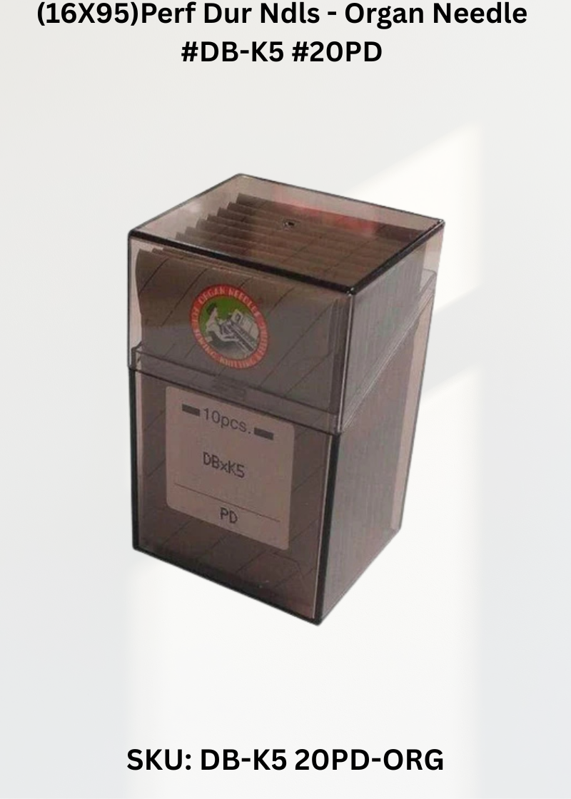 (16X95)Perf Dur Ndls - Organ Needle #DB-K5 #20PD