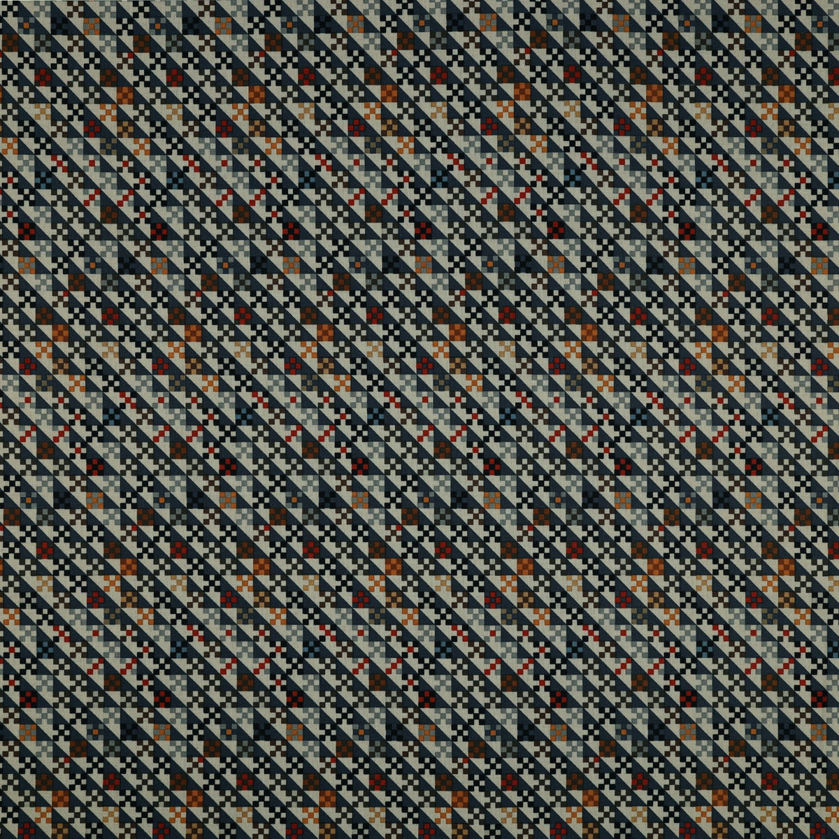 Blue Mill Fabric Collection - Silver Mill Blue