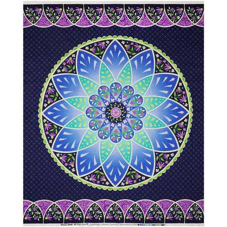 Twilight Serenade Fabric Collection - Blossom Panel Multi