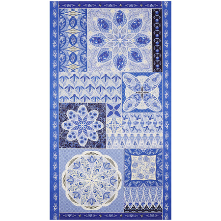 Moonlight Serenade Fabric Collection - Ruler Panel Moonlight