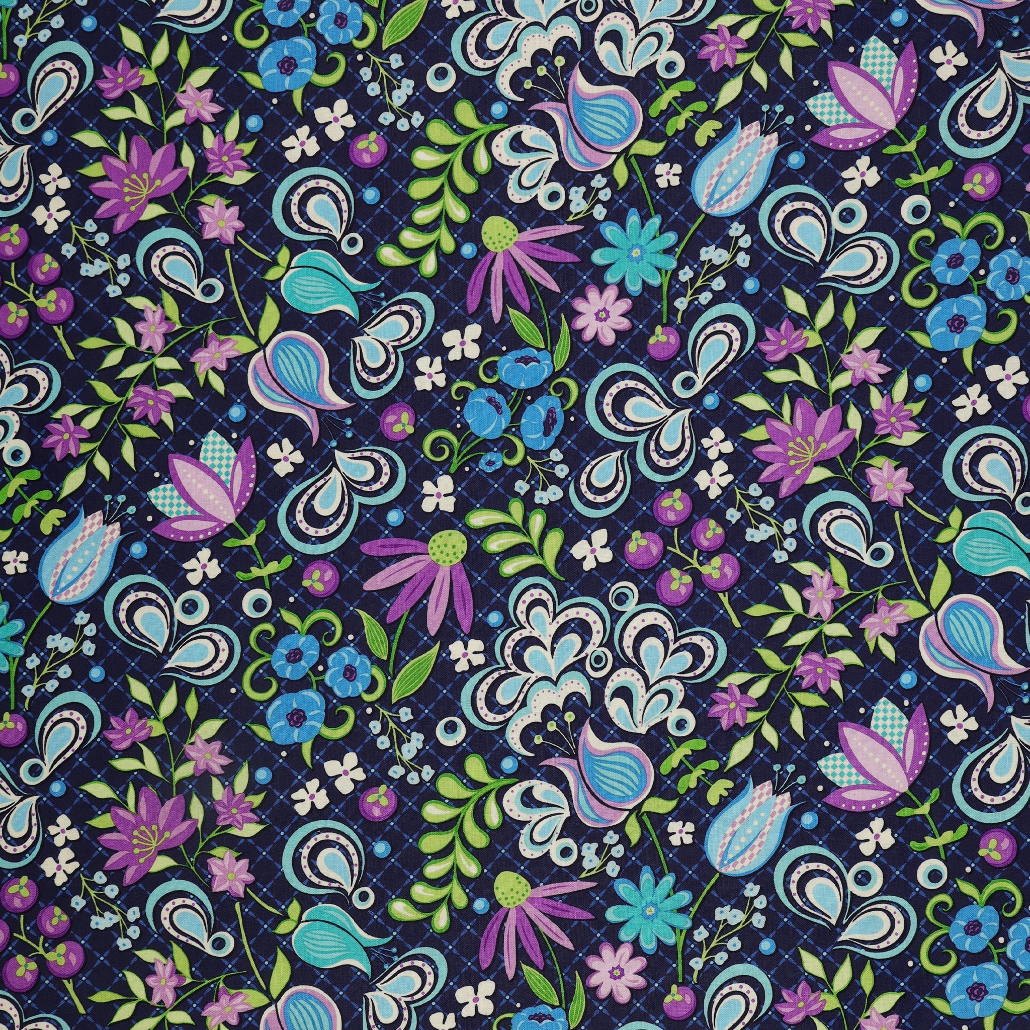 Twilight Serenade Fabric Collection - Feature Blue