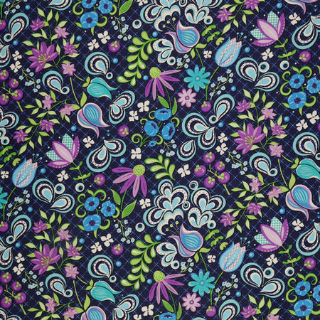 Twilight Serenade Fabric Collection - Feature Blue