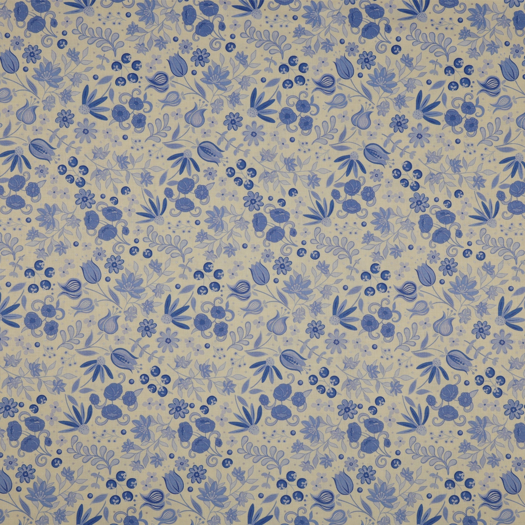 Moonlight Serenade Fabric Collection - Cutting Garden Sky