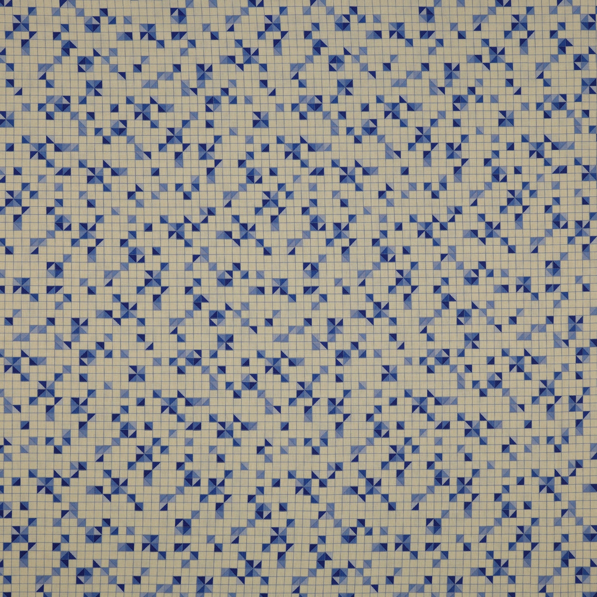 Moonlight Serenade Fabric Collection - Modern Triangles Sky