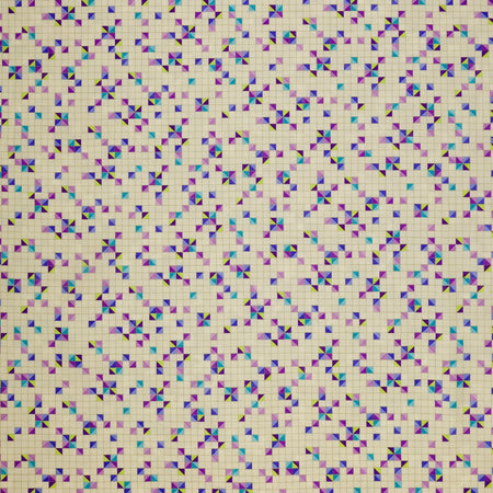 Twilight Serenade Fabric Collection - Modern Triangles Butter