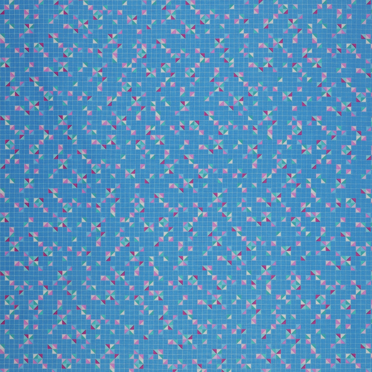 Twilight Serenade Fabric Collection - Modern Triangles Peri