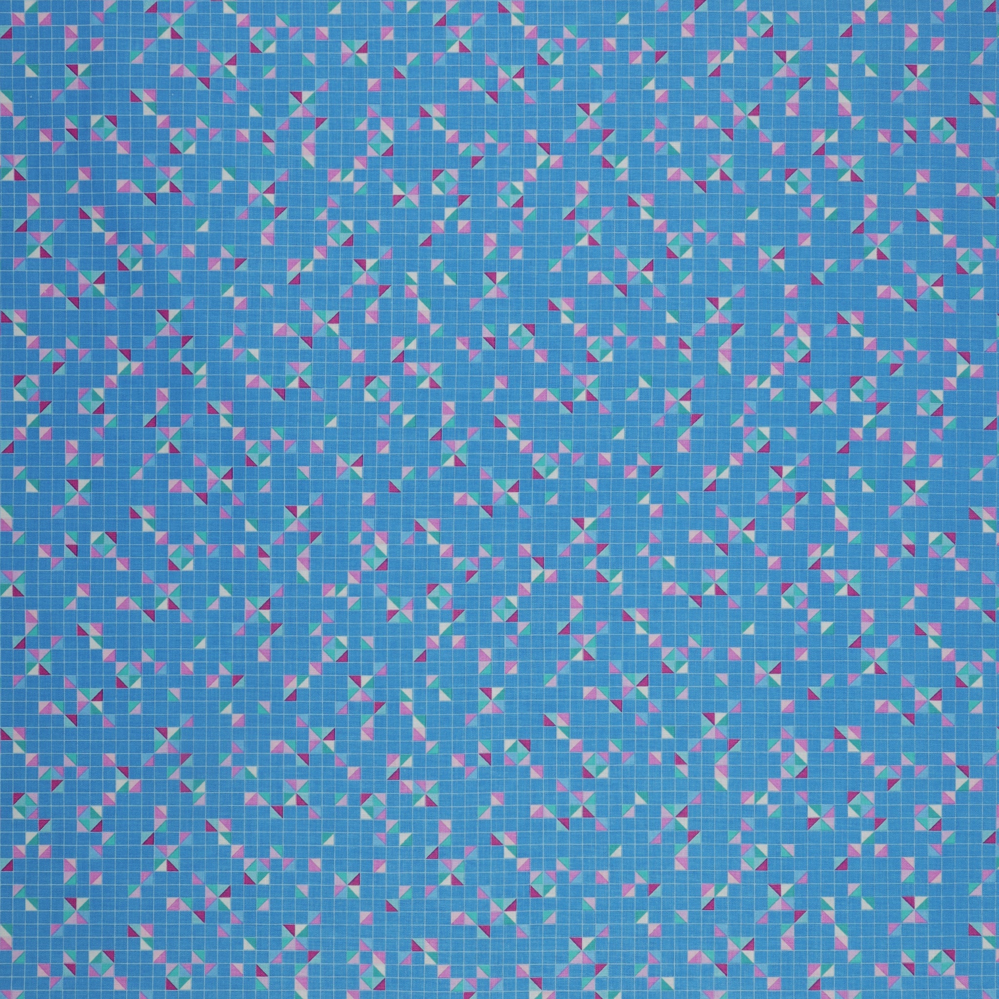 Twilight Serenade Fabric Collection - Modern Triangles Peri