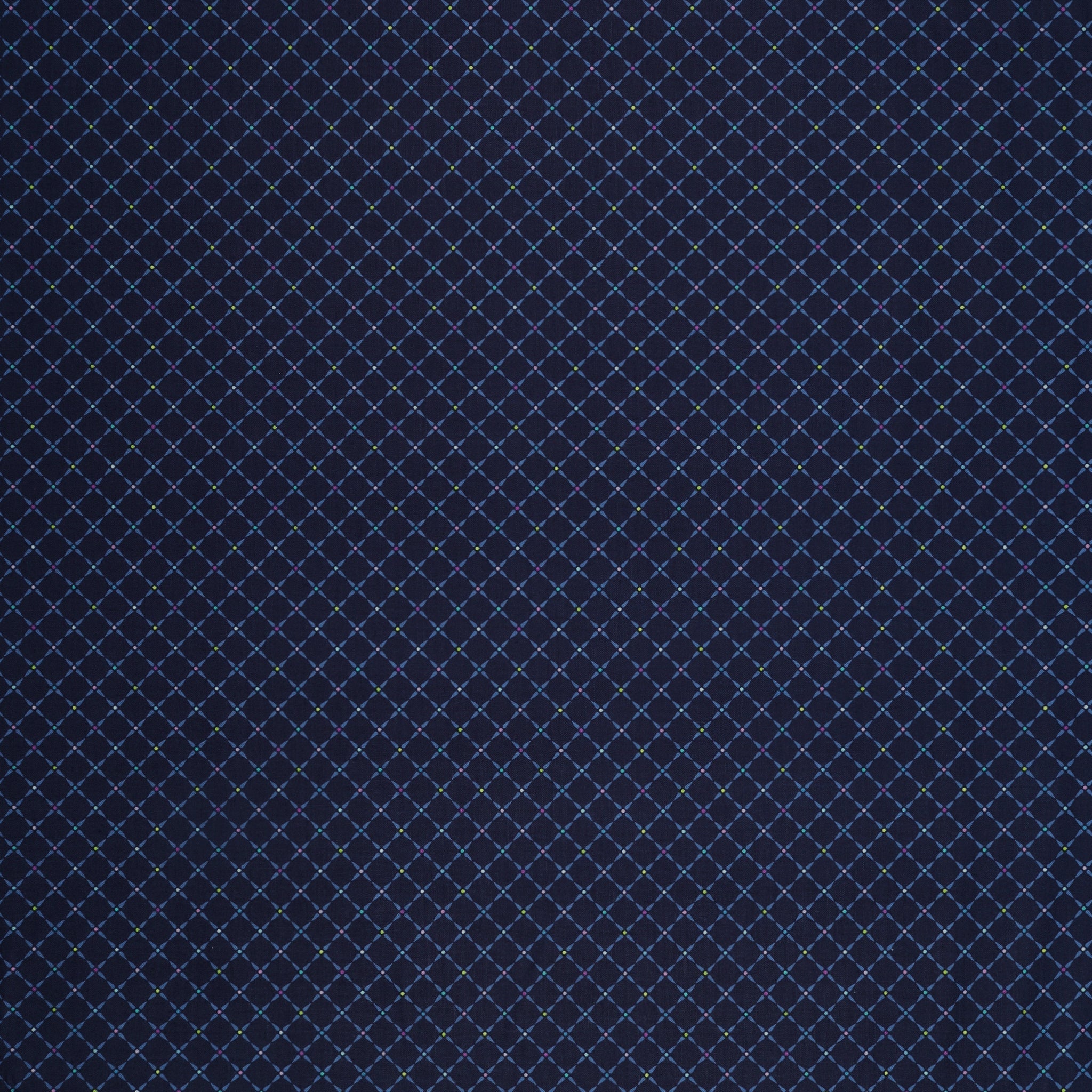 Twilight Serenade Fabric Collection - Crosshatch Indigo