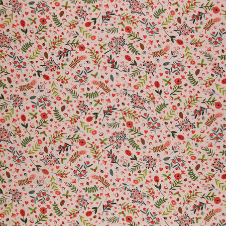 So Charming Fabric Collection - Meadow Picnic Pink