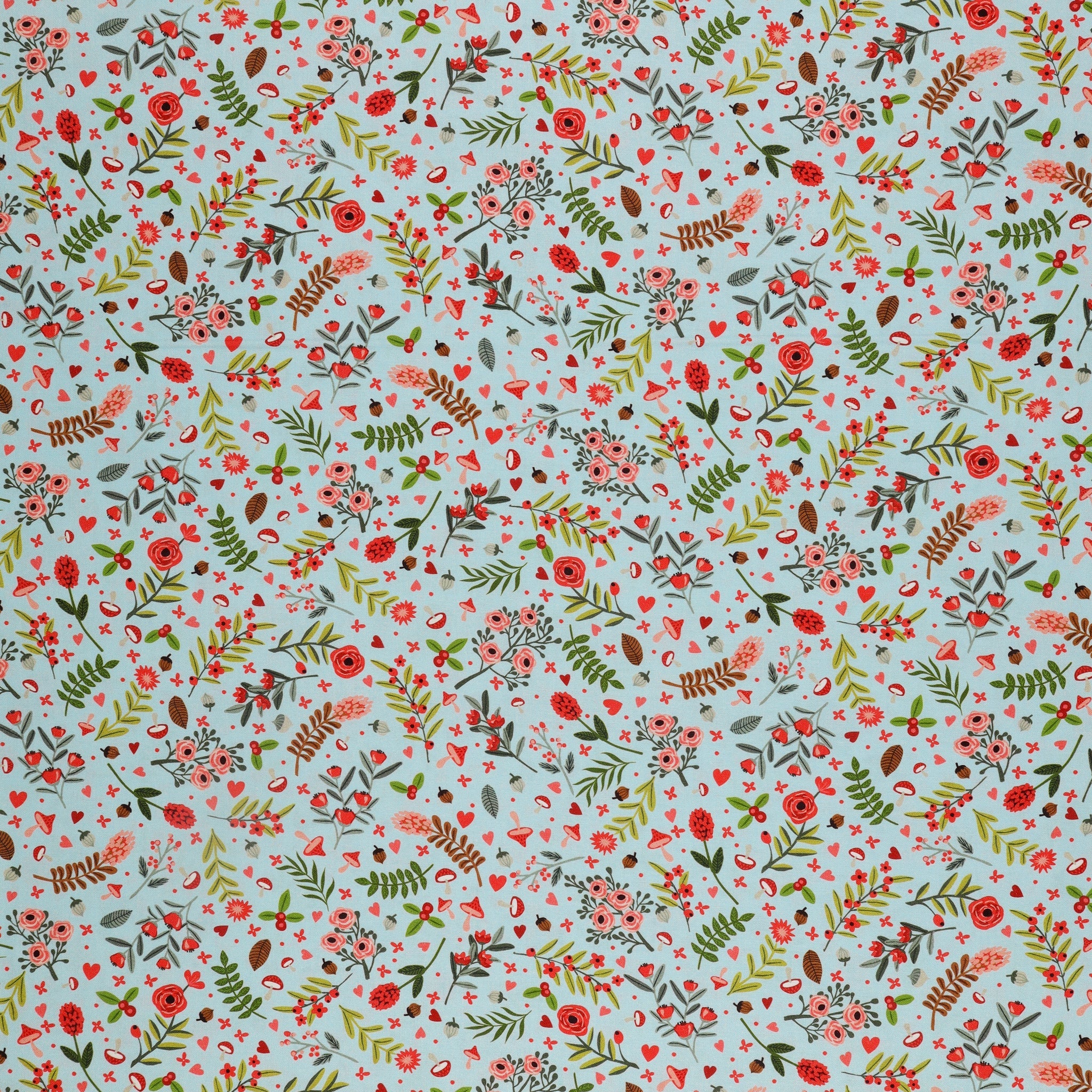 So Charming Fabric Collection - Meadow Picnic Sky