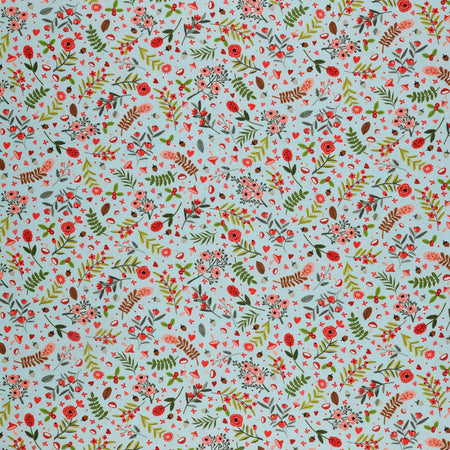 So Charming Fabric Collection - Meadow Picnic Sky