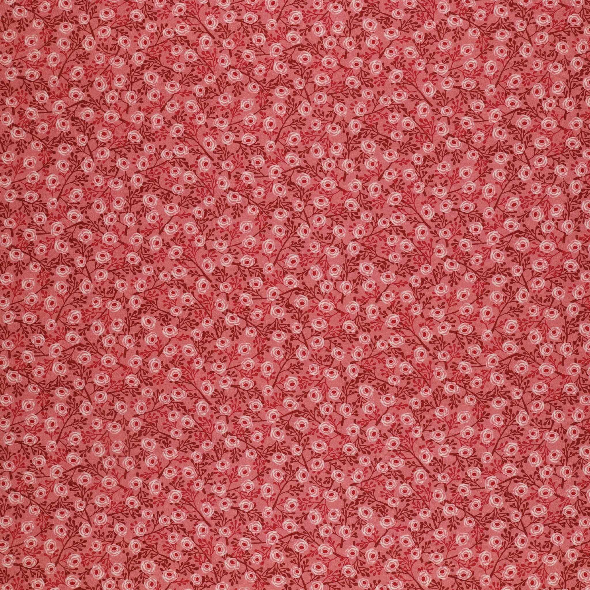 So Charming Fabric Collection - Wildflowers Rose