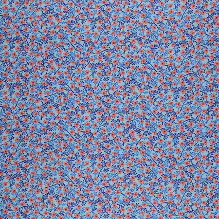 So Charming Fabric Collection - Wildflowers Blue