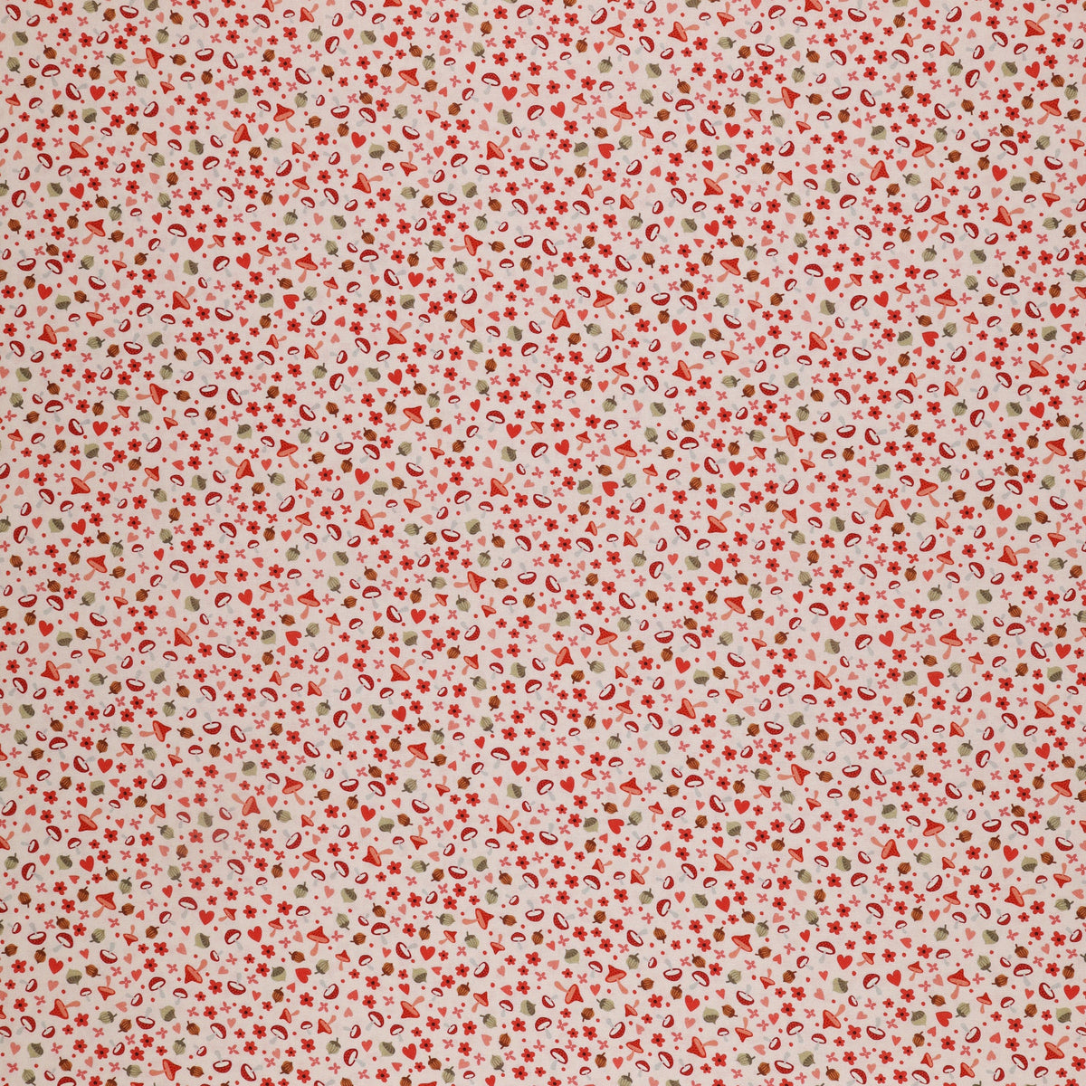 So Charming Fabric Collection - Mushroom Love Pink
