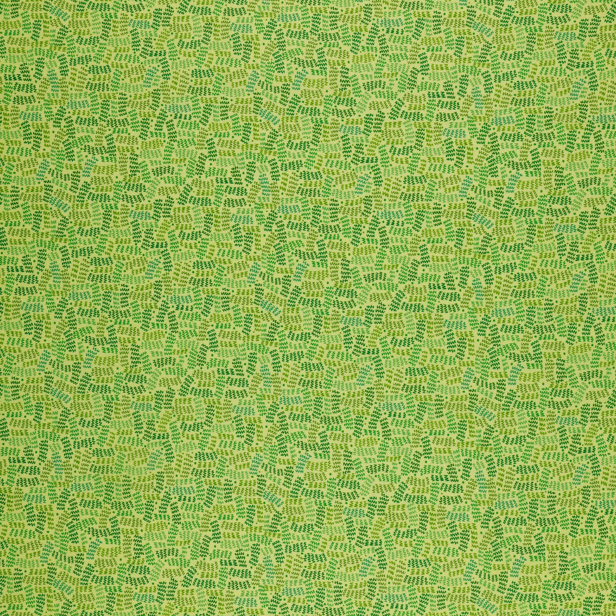 So Charming Fabric Collection - Fairy Games Green
