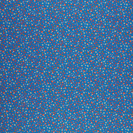 So Charming Fabric Collection - Mushroom Love Cobalt