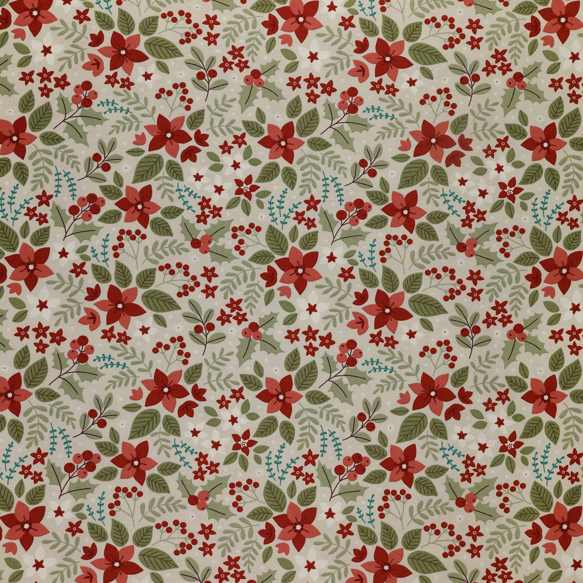 Holly & Hearth Fabric Collection - Yule Birch