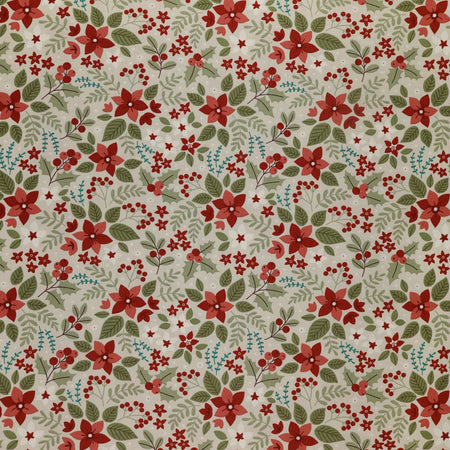 Holly & Hearth Fabric Collection - Yule Birch