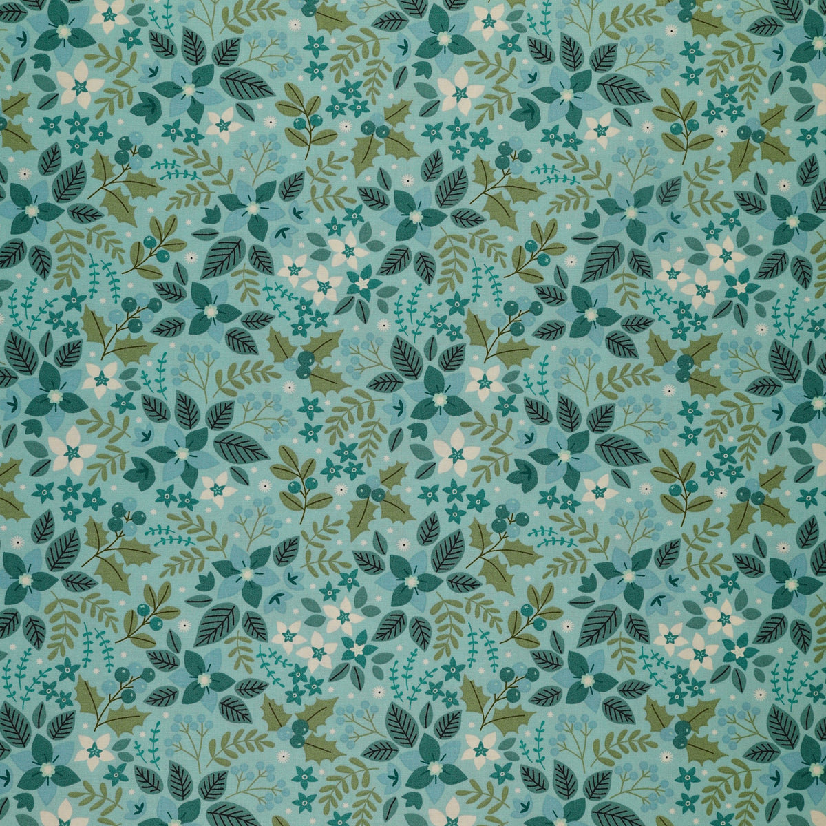 Holly & Hearth Fabric Collection - Yule Frost