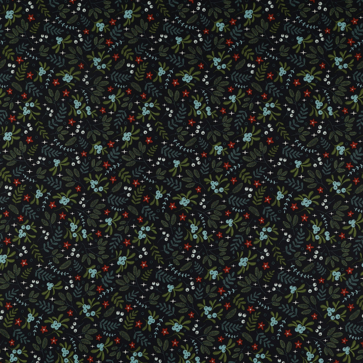 Holly & Hearth Fabric Collection - Hearth Midnight